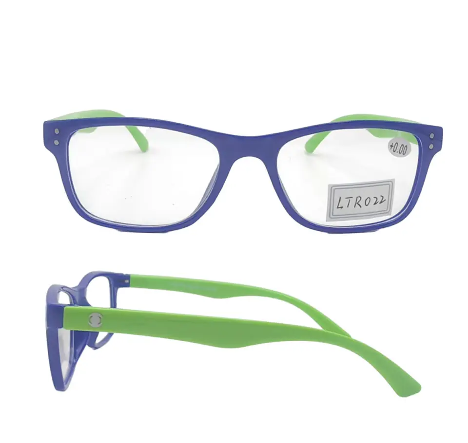 Blue & Green Reading Glasses