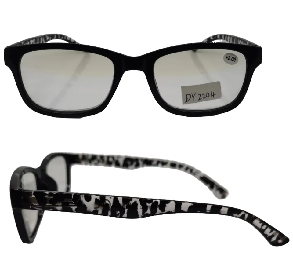 Black Square Reading Glasses