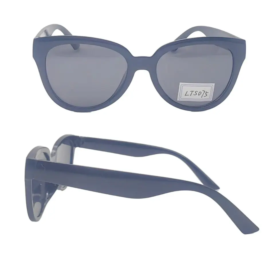 Slate rounded sunglasses